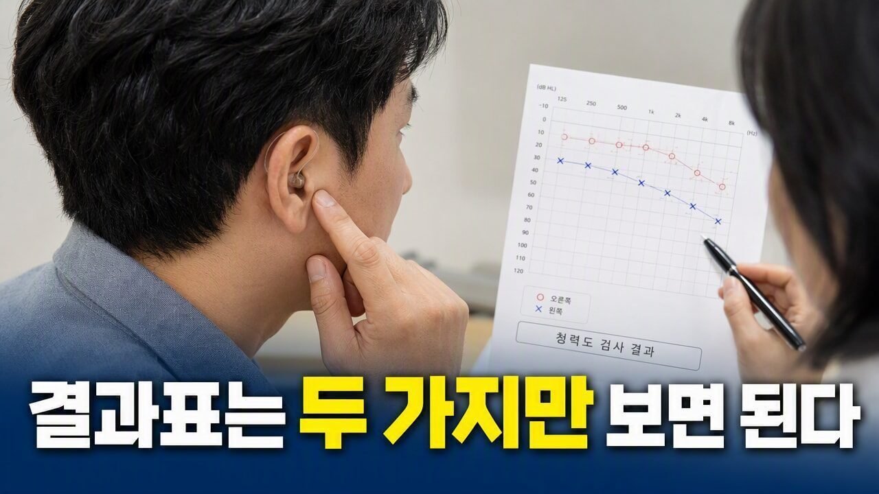 자양동보청기 처음 맞출 때 청력검사 결과표에서 무엇을 먼저 확인해야 할까?