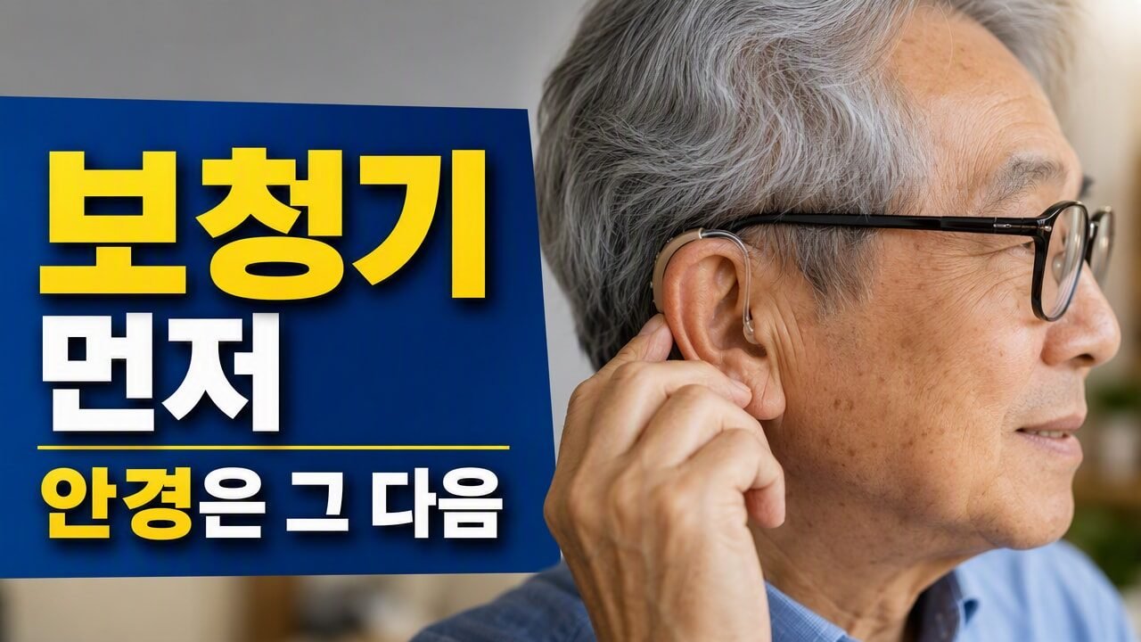 보청기와 안경을 함께 착용할 때 귀 뒤 통증을 줄이는 요령